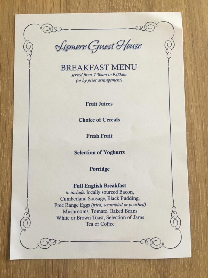 Lismore Guest House 화이트헤이븐 외부 사진